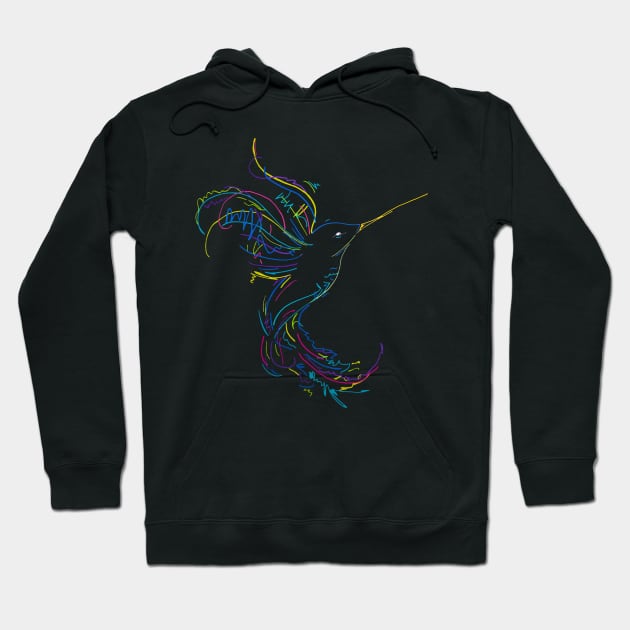 Humming Bird Hoodie by wildmagnolia